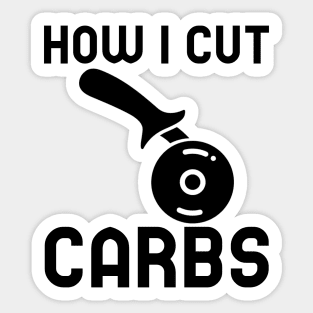 How I Cut Carbs Sticker